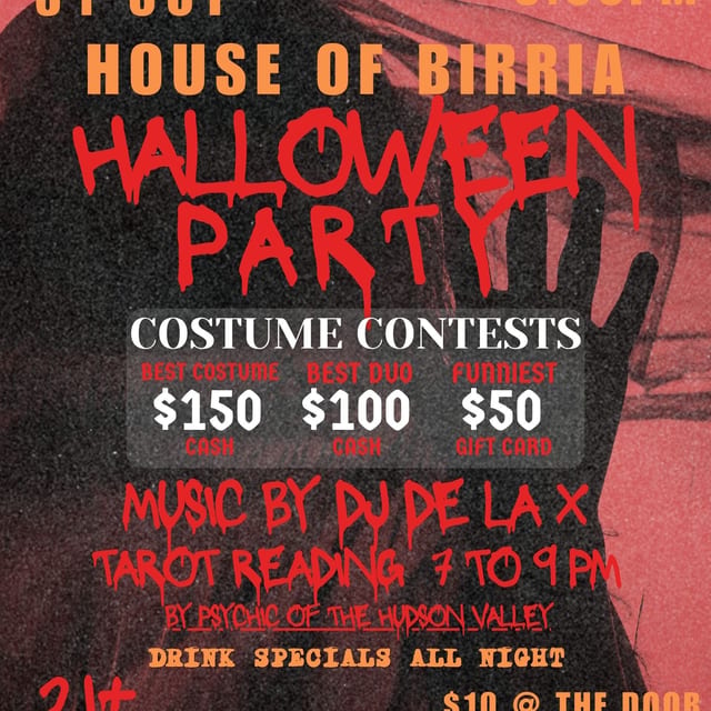 HALLOWEEN COSTUME PARTY 10/31 at 9pm